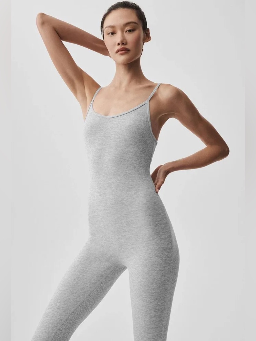 ALO *NWOT* One and Done Onesie in Athletic Heather Grey - S